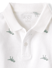 Baby And Toddler Boys Print Polo