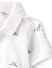 Baby And Toddler Boys Print Polo