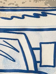 Baby And Toddler Boys Puff Print Construction Vehicle Tee