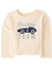 Baby And Toddler Boys Embroidered Vehicle Top