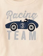 Baby And Toddler Boys Embroidered Vehicle Top