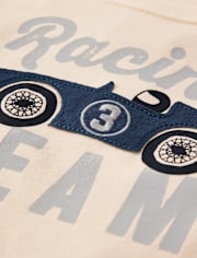 Baby And Toddler Boys Embroidered Vehicle Top