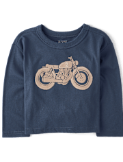 Baby And Toddler Boys Embroidered Vehicle Top
