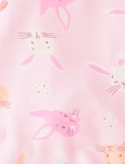 Pyjamas de Pâques assortis pour bébés et petites filles - Ultra doux
