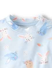 Pyjamas de Pâques assortis pour bébés et petits garçons - Ultra doux
