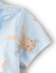 Pyjamas de Pâques assortis pour bébés et petits garçons - Ultra doux