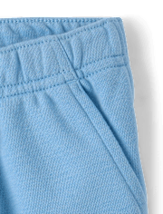 Shorts de sport en molleton français pour bébés et petits garçons