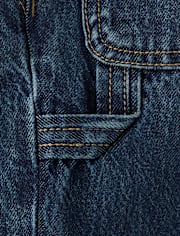 Baby And Toddler Boys Ripped Baggy Utility Jorts