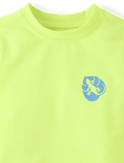 Baby And Toddler Boys Print Rashguard Swim Set