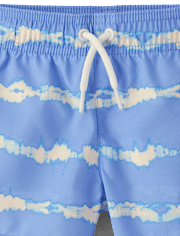 Baby And Toddler Boys Happy Face Rashguard Swim Set