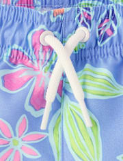 Baby And Toddler Boys Tropical Swim Trunks