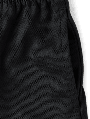 Baby And Toddler Boys Quick Dry Striped Mesh Lined Active Shorts