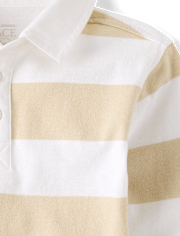 Baby And Toddler Striped Rugby Polo