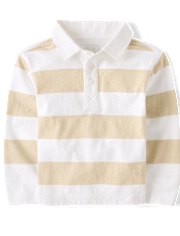 Baby And Toddler Striped Rugby Polo