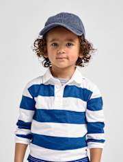 Baby And Toddler Striped Rugby Polo
