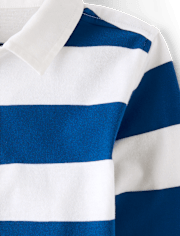Baby And Toddler Striped Rugby Polo