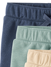 Baby And Toddler Boys French Terry Active Shorts 3-Pack