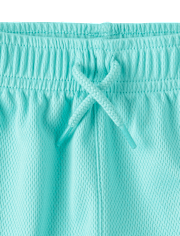 Baby And Toddler Boys Quick Dry Side Stripe Mesh Active Shorts