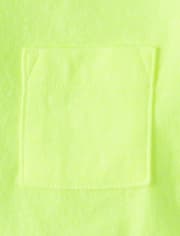 Baby And Toddler Marled Pocket Tee