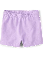 Toddler Girls Cartwheel Shorts 6-Pack