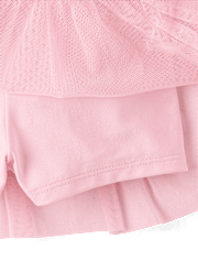 Toddler Girls Quick Dry Mesh Tiered Skort