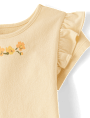 Toddler Girls Floral 2-Piece Outfit Set