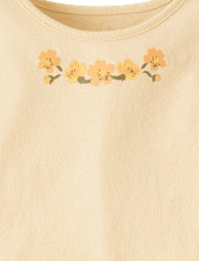 Toddler Girls Floral 2-Piece Outfit Set