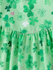 Toddler Girls St. Patrick's Day V-Waist Dress