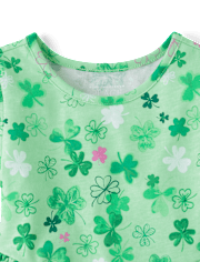 Toddler Girls St. Patrick's Day V-Waist Dress