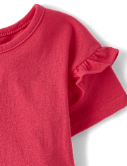 Toddler Girls Cherry Tee 4-Pack