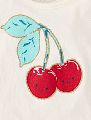 Toddler Girls Cherry Tee 4-Pack