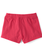Toddler Girls Print Shorts 4-Pack