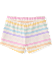 Toddler Girls Print Shorts 4-Pack