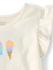 Toddler Girls Print 2-Piece Outfit Set