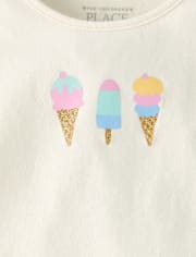 Toddler Girls Print 2-Piece Outfit Set