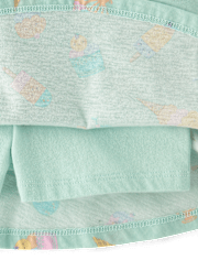 Toddler Girls Print 2-Piece Outfit Set