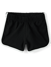 Toddler Girls Contrast Dolphin Shorts 5-Pack