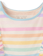 Baby And Toddler Girls Print Flutter Dress