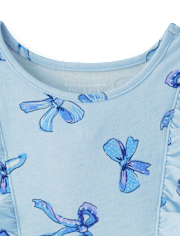 Baby And Toddler Girls Print Flutter Dress