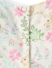 Toddler Girls Bunny Bow Flutter Dress