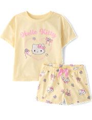 Girls Hello Kitty® Heart Pajamas
