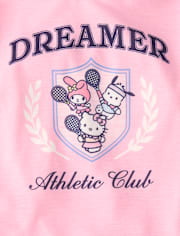 Girls Hello KittyÂ® And Friends Tennis Pajamas