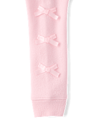 Sweat à capuche zippé en polaire premium avec nœud pour petites filles