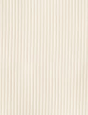 Toddler Girls Embroidered Eyelet Ribbed Flutter Tee