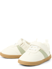 Baby And Toddler Boys First Steps Dino Sneakers