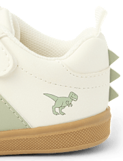 Baby And Toddler Boys First Steps Dino Sneakers