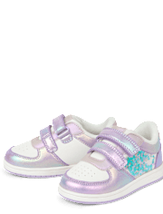 Toddler Girls Iridescent Shakey Low Top Sneakers