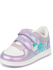 Toddler Girls Iridescent Shakey Low Top Sneakers
