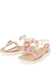 Sandales à boucle pour petites filles