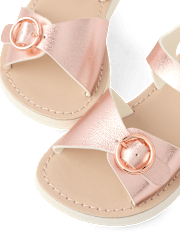 Sandales à boucle pour petites filles